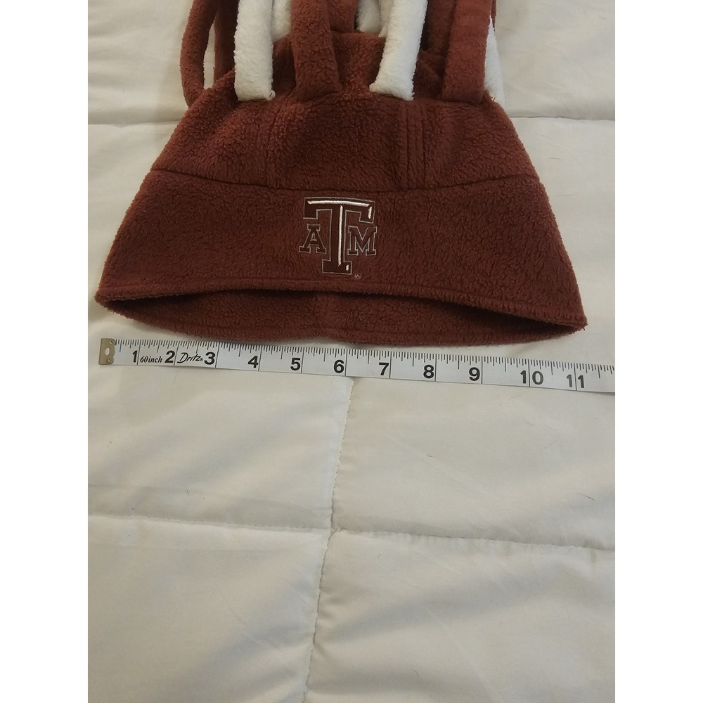Texas A&M Aggies Fleece Dreadlock Hat Wig Maroon White One Size‎ NCAA - Picture 2 of 7